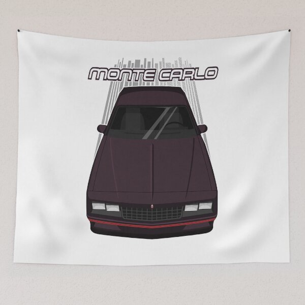 Item preview, Chevrolet Monte Carlo 1984 - 1989 - maroon designed and sold by V8social.