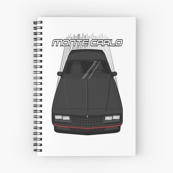 Item preview, Chevrolet Monte Carlo 1984 - 1989 - black and red designed and sold by V8social.