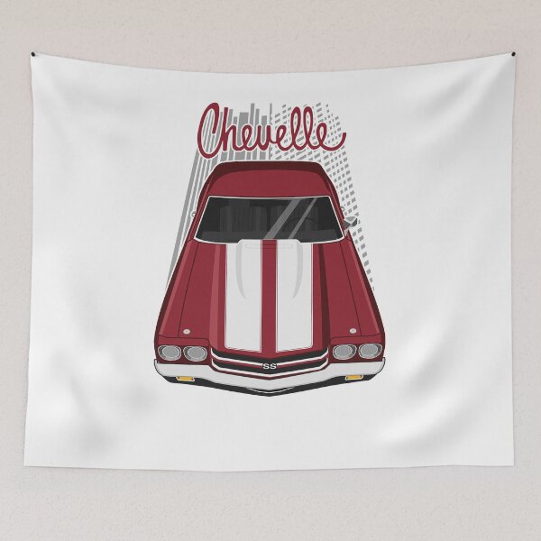 Item preview, Chevrolet Chevelle SS 1970 - black cherry maroon designed and sold by V8social.