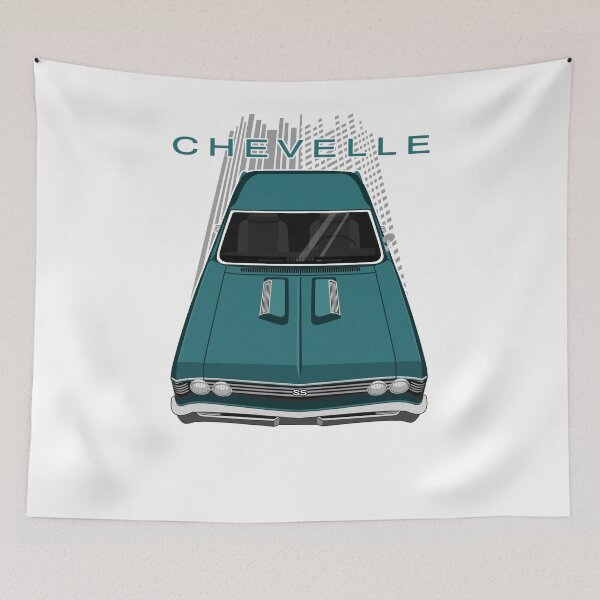 Item preview, Chevrolet Chevelle SS 1967 - tahoe turquoise designed and sold by V8social.