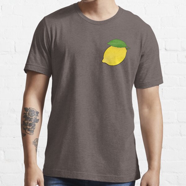 lemon coloured shirt