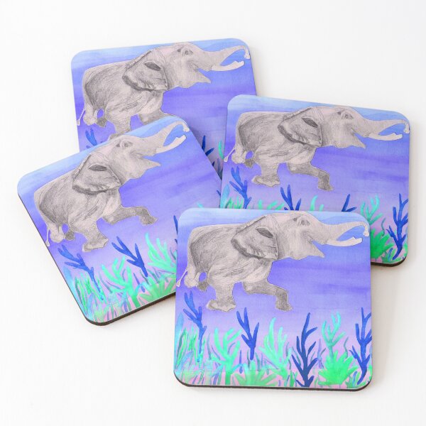 Item preview, Happy Swimming Elephant designed and sold by RadCreative.