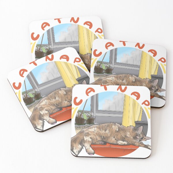 Item preview, Cat Nap Illustration  designed and sold by and-rewturner.