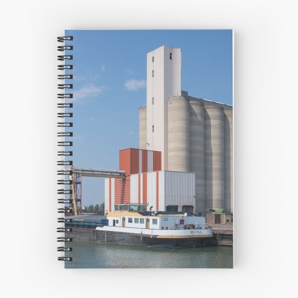 Item preview, Grain Silos on the  Rhone River designed and sold by DPalmer.