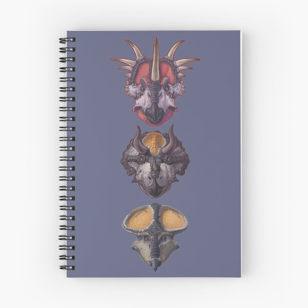 Item preview, Ceratopsian Triad designed and sold by CoffeeBlack Illustration.