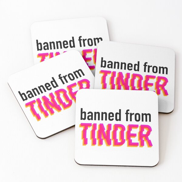 Item preview, Banned From Tinder designed and sold by emblah.