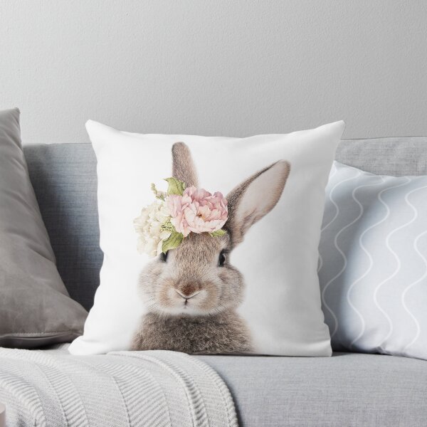 Item preview, Peek-a-boo Floral Bunny designed and sold by LILAxLOLA.