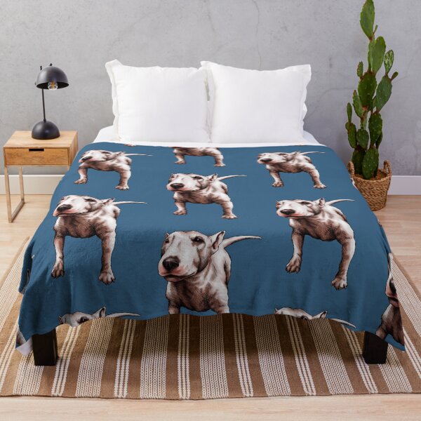 Item preview, Bullterrier Dog Portrait designed and sold by MMMSdesigns.