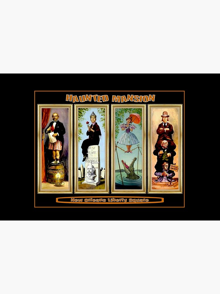 HAUNTED MANSION : Vintage New Orleans Liberty Square Prints. by posterbobs