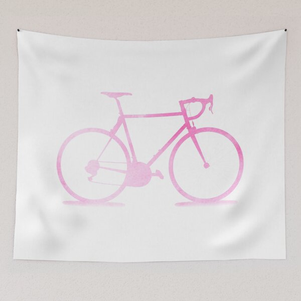 Item preview, Pink Bicycle - Cycling Sticker designed and sold by StickersStore.