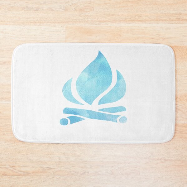 Item preview, Blue Campfire - Camping Sticker designed and sold by StickersStore.