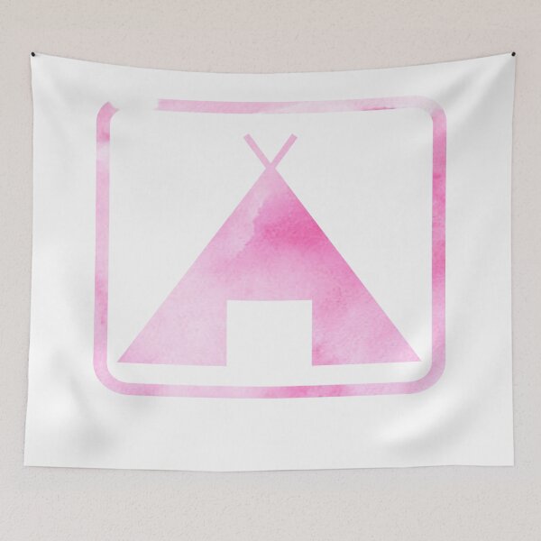Item preview, Camper rosa - Camping Pegatina designed and sold by StickersStore.