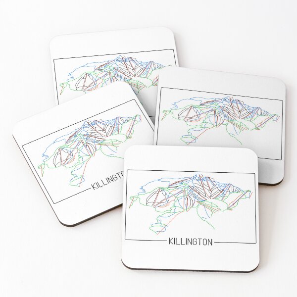 Item preview, Killington Trail Rating Map designed and sold by ChasingGnarnia.