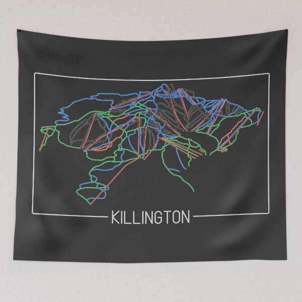 Item preview, Killington Trail Rating Map designed and sold by ChasingGnarnia.
