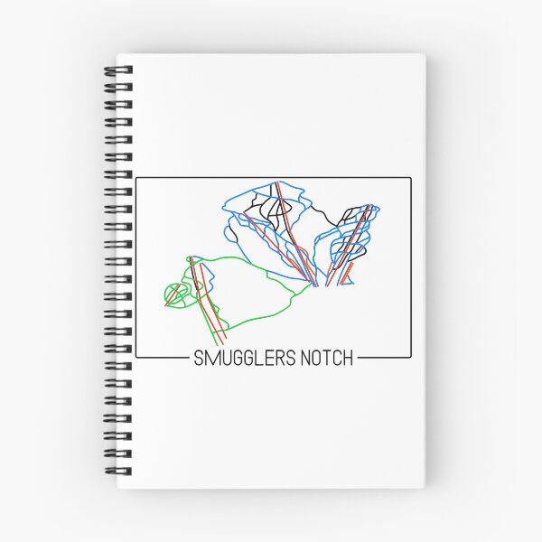 Item preview, Smugglers Notch Trail Rating Map designed and sold by ChasingGnarnia.