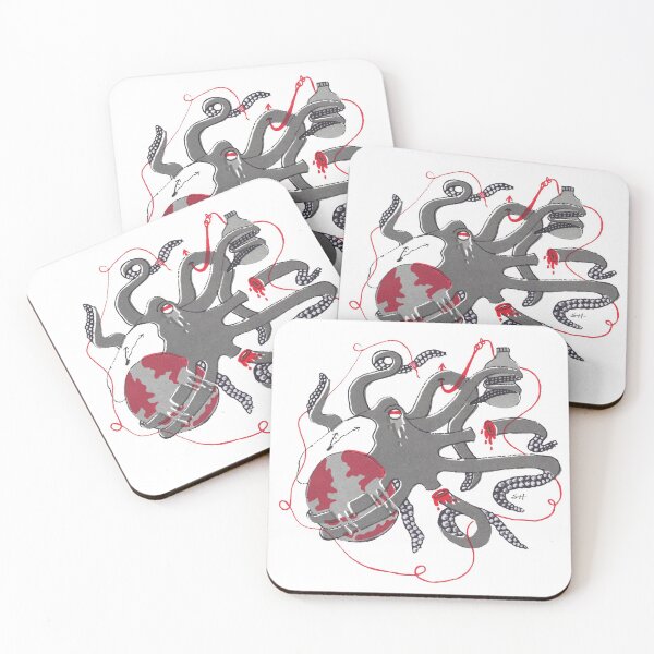 Item preview, Ocean Awareness Octopus Charcoal Edition designed and sold by Sara Head.