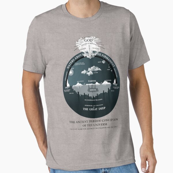 Item preview, Flat Earth Ancient Hebrew Conception of The Univerce designed and sold by VectorDesigner.