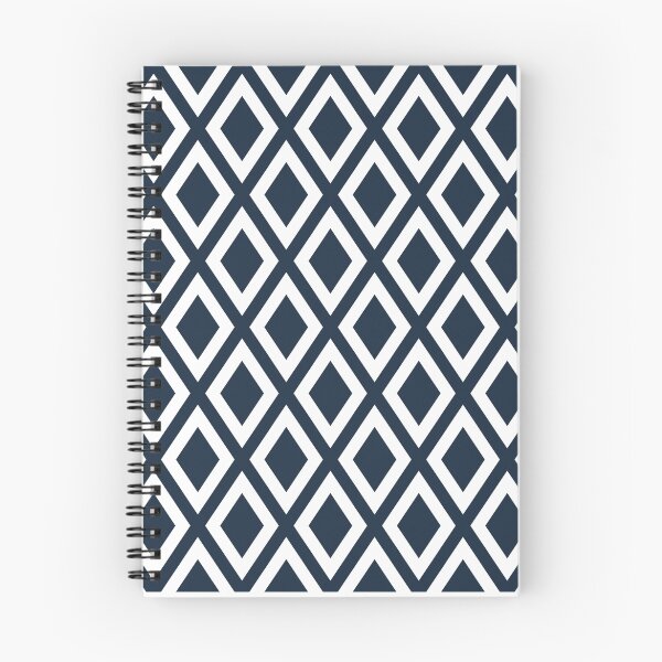 Item preview, Navy Diamond Pattern designed and sold by ImageNugget.