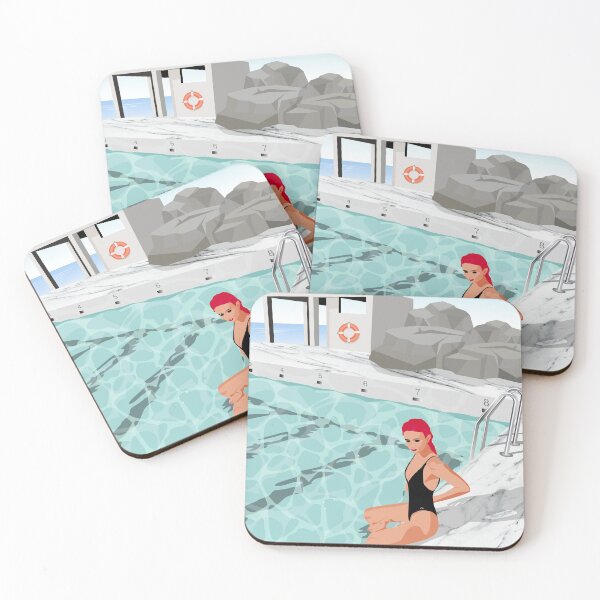 Item preview, Sitting by the pool designed and sold by MAS Graphic Design.
