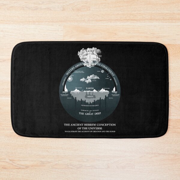 Item preview, Flat Earth Ancient Hebrew Conception of The Univerce designed and sold by VectorDesigner.