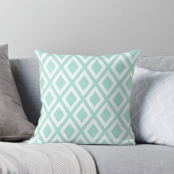 Item preview, Mint Diamond Pattern designed and sold by ImageNugget.