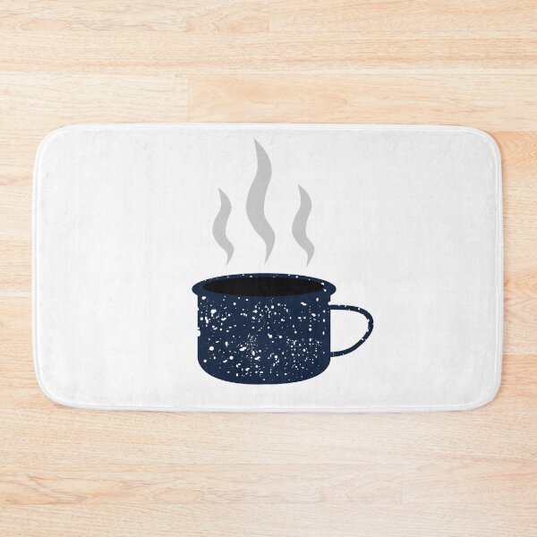 Item preview, Enamel Mug Speckled Tin Camping Cup designed and sold by Jon Mardin.