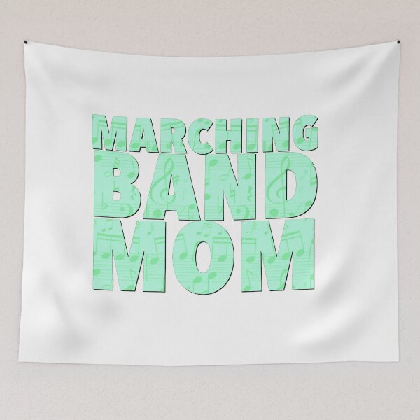Item preview, (Marching Band) - Marching Band Mom - Musical Notes designed and sold by BandMomDesigns.