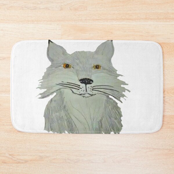 Item preview, gray fox designed and sold by BellsPainting.