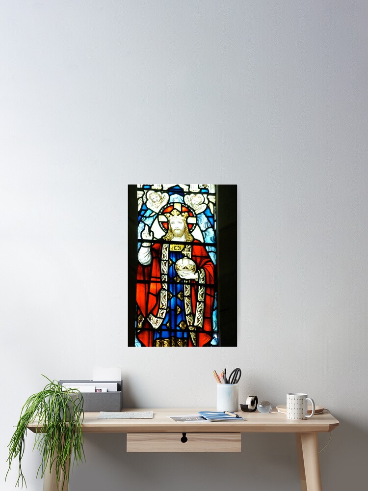 "Christ The King Window ~ Holy Trinity Anglican Church, Dubbo" Poster ...