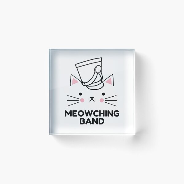 Item preview, Meowching Band designed and sold by BandMomDesigns.