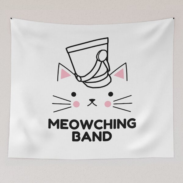 Item preview, Meowching Band designed and sold by BandMomDesigns.