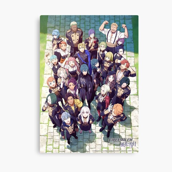 Fire Emblem Three Houses Poster Canvas Print