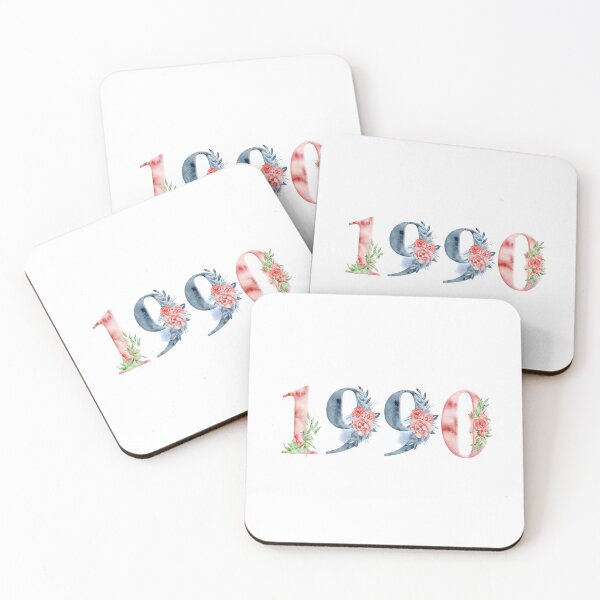 Item preview, 1990 Watercolour Date Sticker - Nineties - 30 years designed and sold by MysticMagpie.