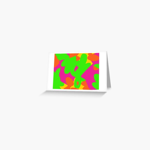 Stephen Sprouse inspired-Letter Print-Words-Day Glow | Art Board Print