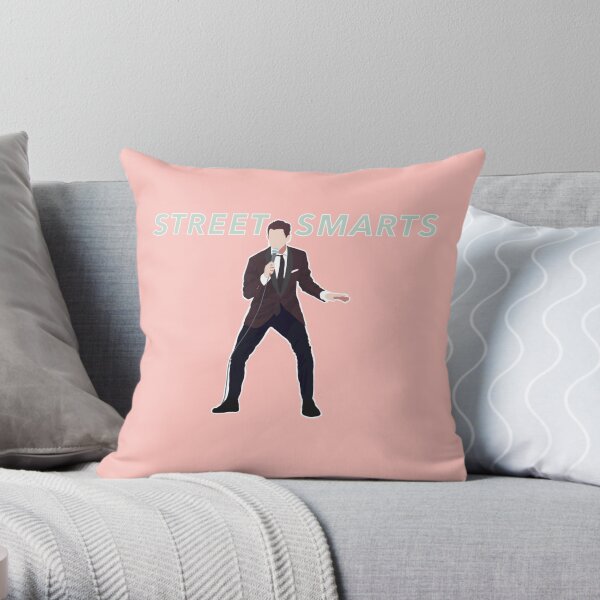 Street Smarts! Throw Pillow