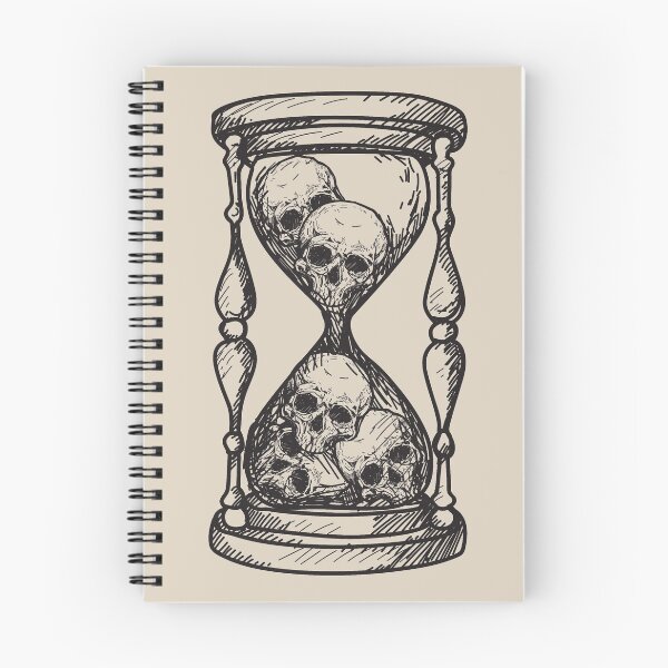 Item preview, Skull hourglass  designed and sold by TheSimpleMan.