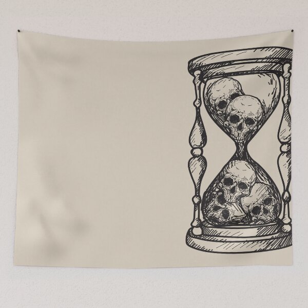 Item preview, Skull hourglass  designed and sold by TheSimpleMan.
