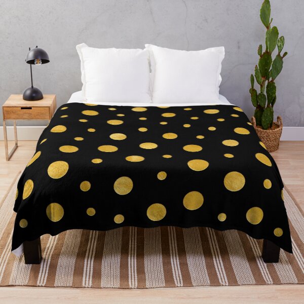 Item preview, Elegant polka dots - Black Gold designed and sold by lematworks.