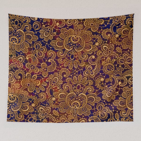 Aperçu de l'œuvre Dentelle dorée créée et vendue par Art by Lilia.