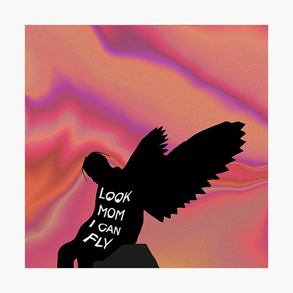 Look mom I can fly Photographic Print