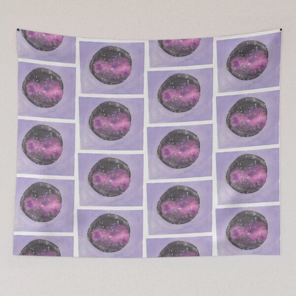 Item preview, Gaseous Pinky Purple Nebula designed and sold by RadCreative.