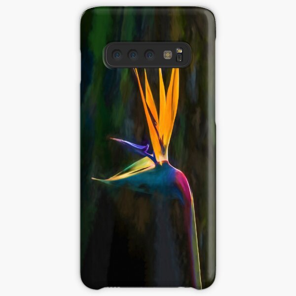 Bird of Paradise Flower (digital painting) Samsung Galaxy Snap Case
