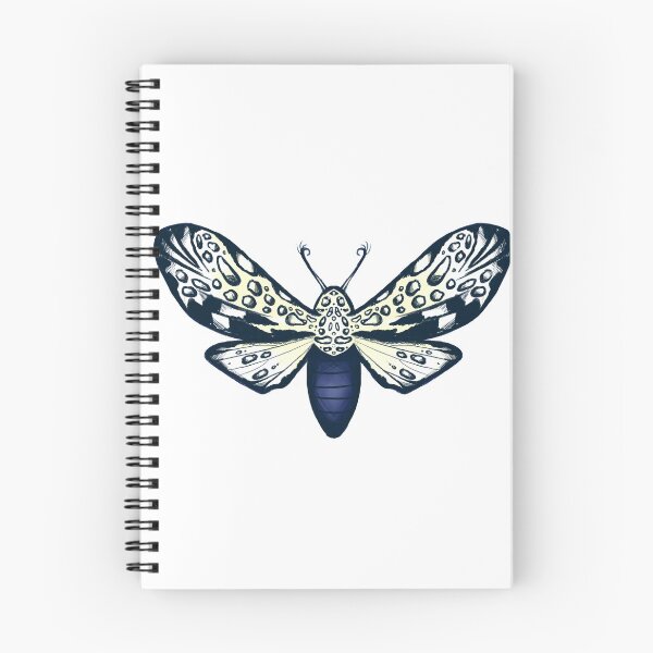 Item preview, Giant Leopard Moth Sketch Artwork designed and sold by Manda Lyn LaCorte.