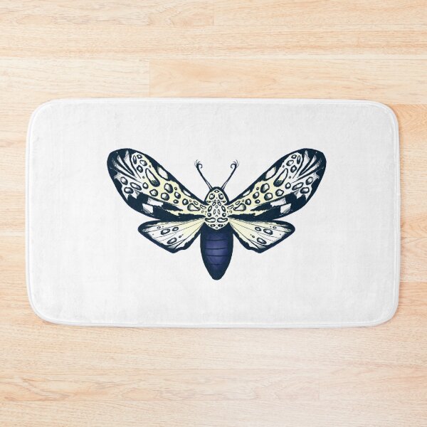 Item preview, Giant Leopard Moth Sketch Artwork designed and sold by Manda Lyn LaCorte.