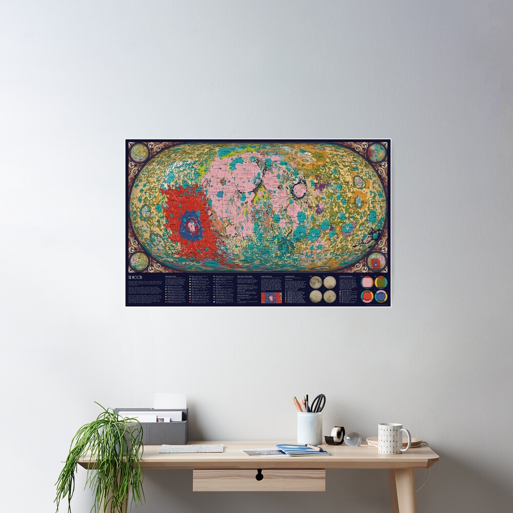 Geology of the Moon Poster