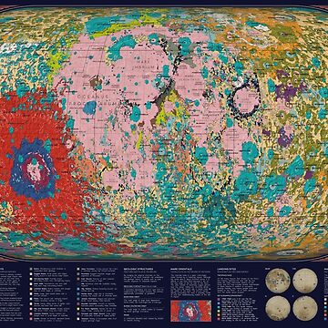 Artwork thumbnail, Geology of the Moon by EleanorLutz