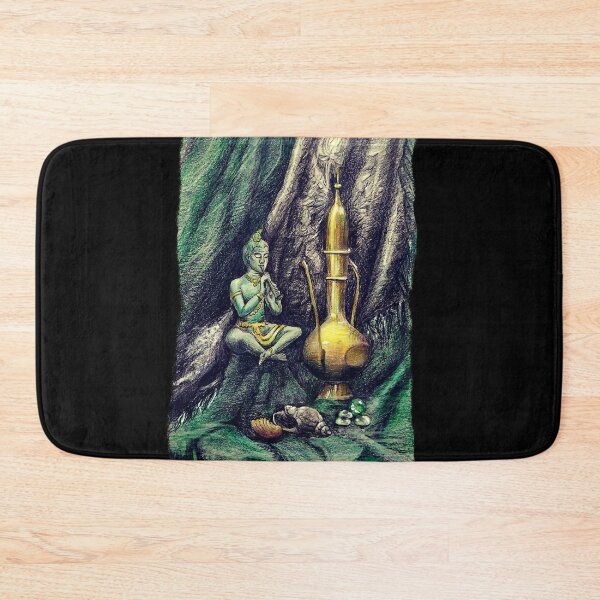 Item preview, Yoga Meditation Buddha plays flute fantasy designed and sold by Denis Rösler.
