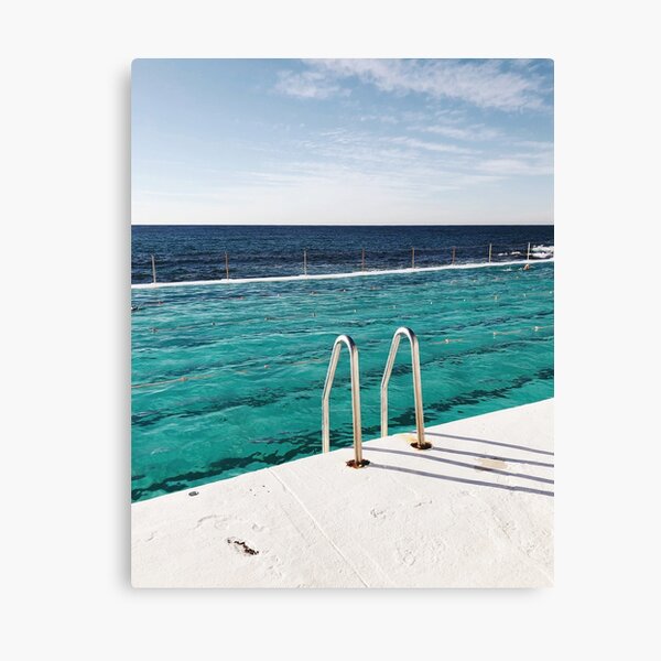 Item preview, Tropical Turquoise Blue Swimming Pool  designed and sold by newburyboutique.