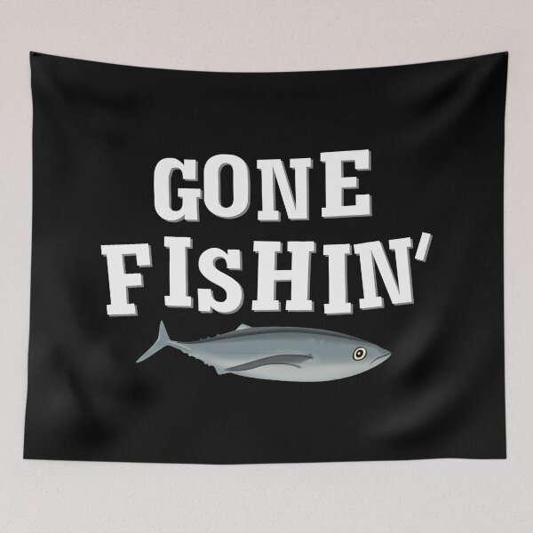 Aperçu de l'œuvre Gone Fishin - Gone Fishing créée et vendue par ShutBite.
