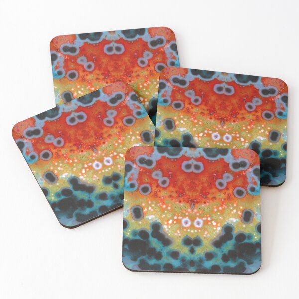 Item preview, OCEAN JASPER kaleidoscope mirrored images designed and sold by LianeMarissa.